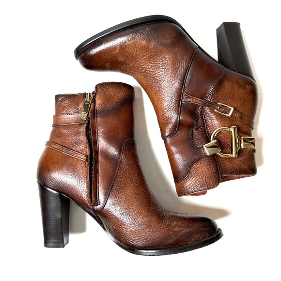 Franco Cuadra Heeled Ankle Boots - Picture 1 of 7